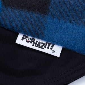 Blue Plaid Zip/Snap Fleece™ Jacket